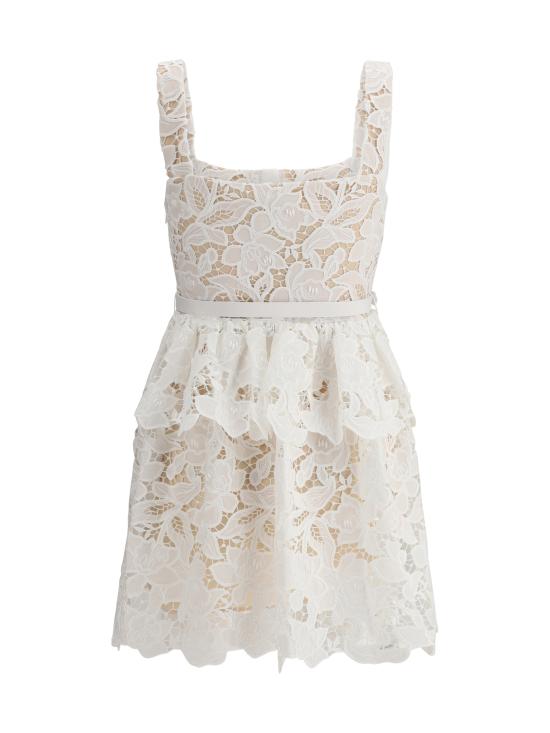 25SS 셀프 포트레이트 원피스 SS25113SC WHITE - SELF PORTRAIT