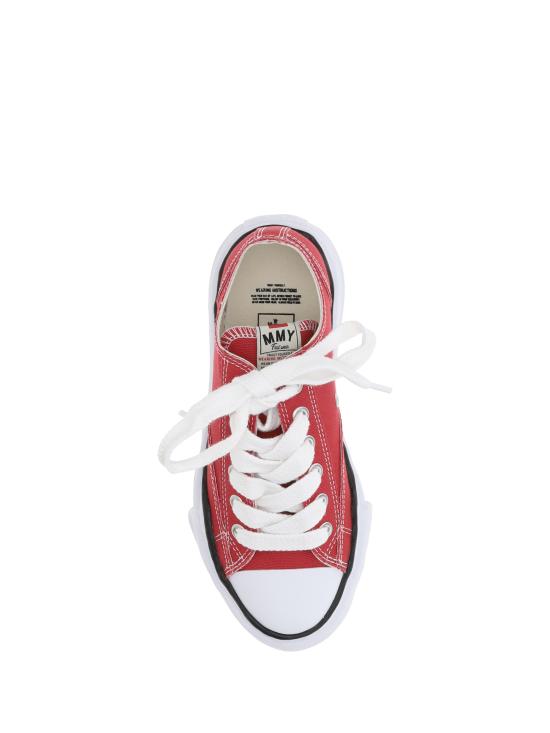 26SS 메종 미하라 야스히로 피터슨 OG 솔 캔버스 로우 A01FW702 RED - MAISON MIHARA YASUHIRO