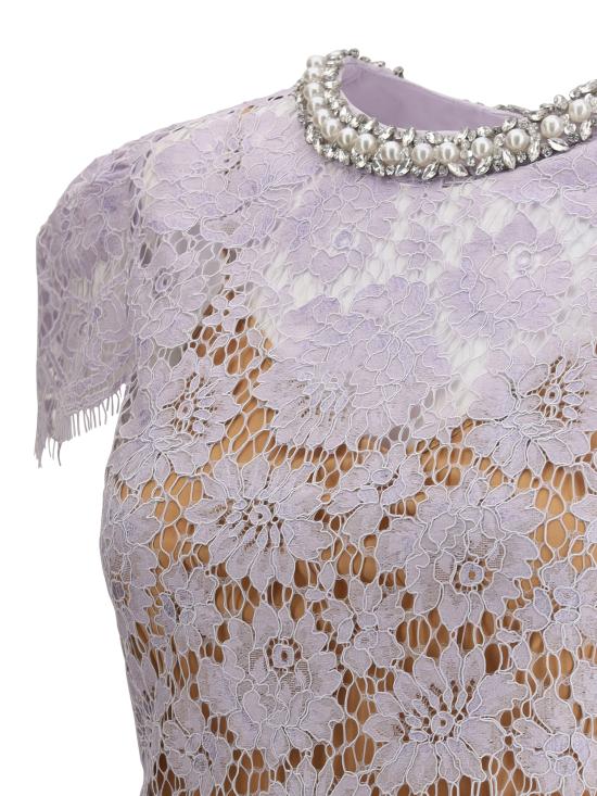 25SS 셀프 포트레이트 원피스 SS25049SL LILAC - SELF PORTRAIT