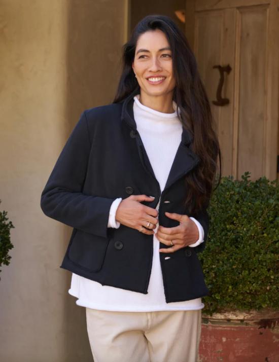  프랭크 앤 에일린 코트 프랭크 앤 아일린 미니 벨파스트 크롭 피 영국 왕립 해군