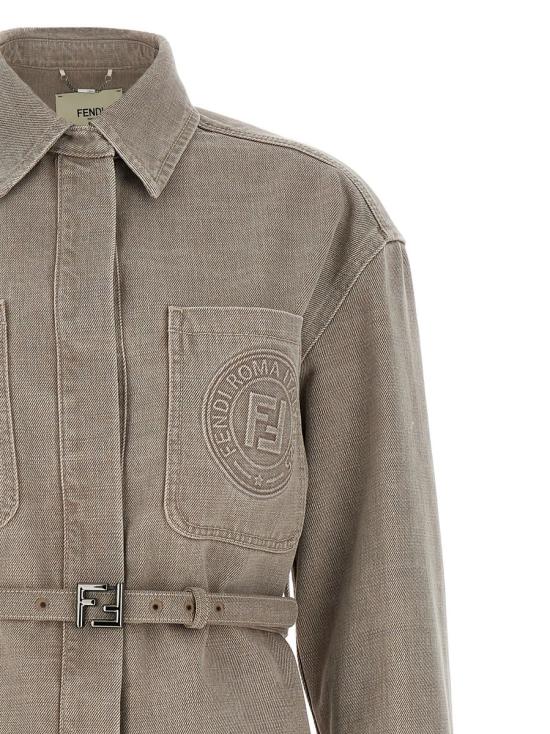 25SS 펜디 아우터 FLF677ASMB F1RX9 Beige - FENDI