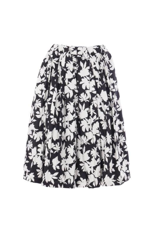 25SS 꼼데가르송 스커트 ROS009S251BLKWHTBLACK Multicolor