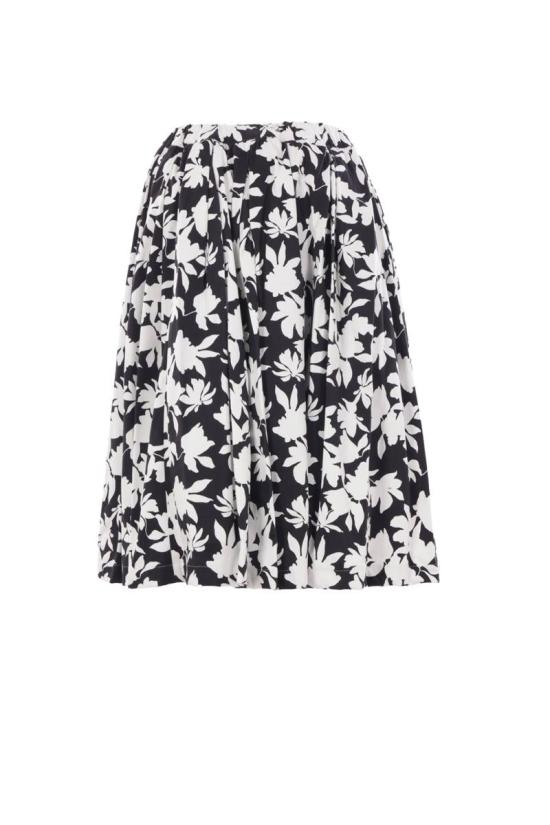 25SS 꼼데가르송 스커트 ROS009S251BLKWHTBLACK Multicolor - COMME DES GARCONS