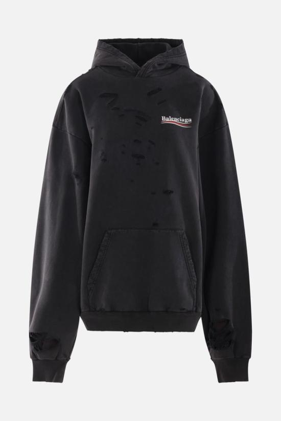 25SS 발렌시아가 터틀넥 818557TRVP99756 Black