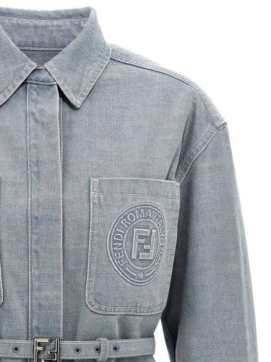 25SS 펜디 아우터 FLF677ASMBF1RX3 GRAY - FENDI