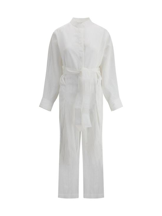 25SS 살바토레 페라가모 점프수트 782909 005 WHITE