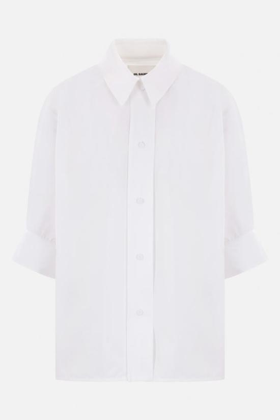 25SS 질샌더 셔츠 J02DL0241J45002100 WHITE