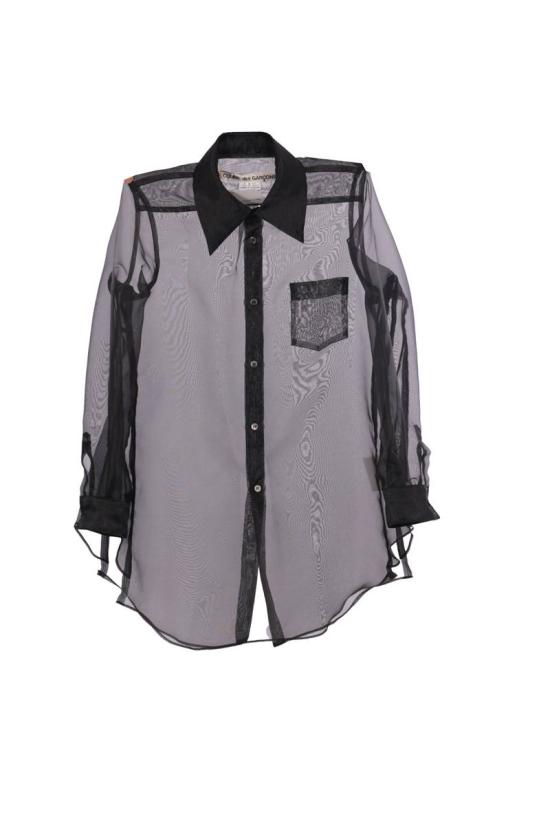 25SS 꼼데가르송 셔츠 GOB016S251BLACK Black