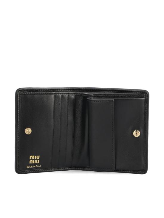 25FW 미우미우 지갑 5MV204AFPPF0002 AI25 Black - MIU MIU