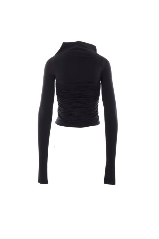 25SS 릭 오웬스 긴팔 티셔츠 RP01E7222JN 09 Black - RICK OWENS