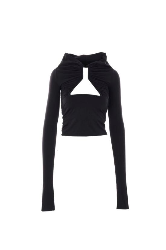 25SS 릭 오웬스 긴팔 티셔츠 RP01E7222JN 09 Black