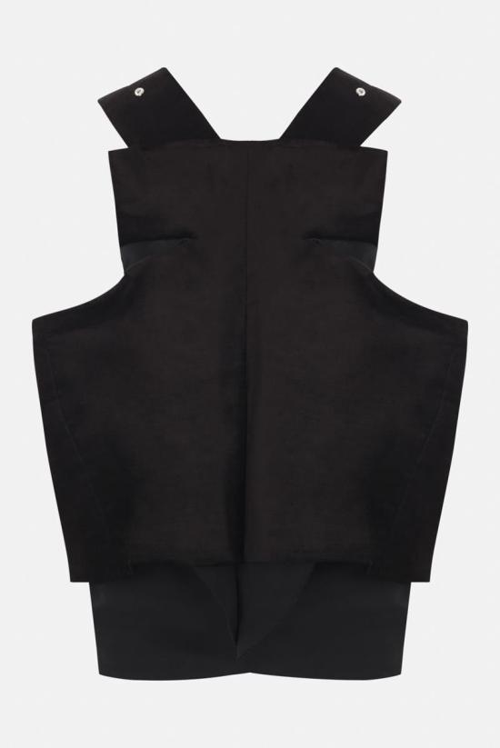 24FW 꼼데가르송 베스트 GNJ006W241BLACKXBLACK BLACK BLACK - COMME DES GARCONS