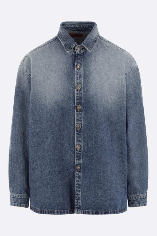  424 데님 셔츠 35424EJ01L123654589 Navy