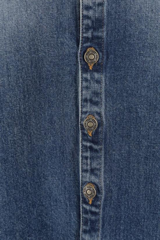  424 데님 셔츠 35424EJ01L123654589 Navy - 424