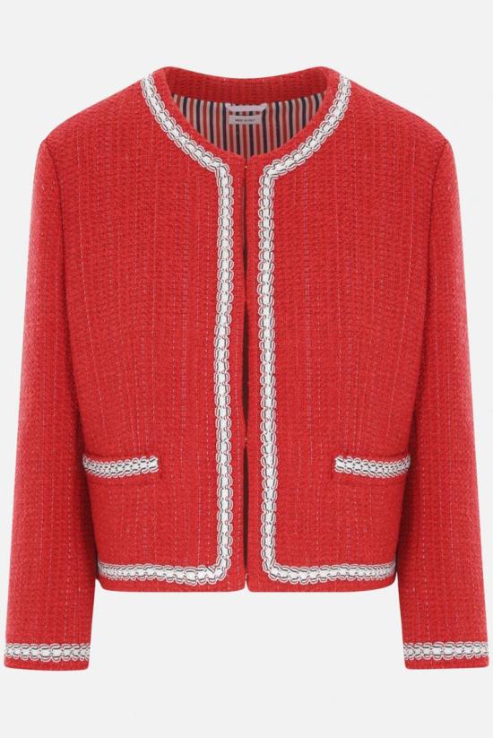 25SS 톰브라운 자켓 FBC932BF0799600 RED