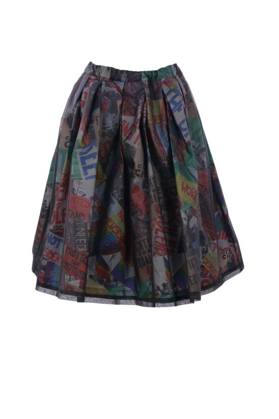 25SS 꼼데가르송 숏 스커트 GOS003S251BLACKMULTI BLACK MULTI - COMME DES GARCONS