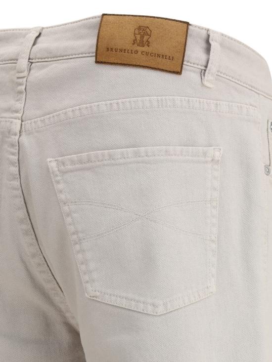 25SS 브루넬로 쿠치넬리 숏팬츠 M277PD3210 C7008 Beige - BRUNELLO CUCINELLI