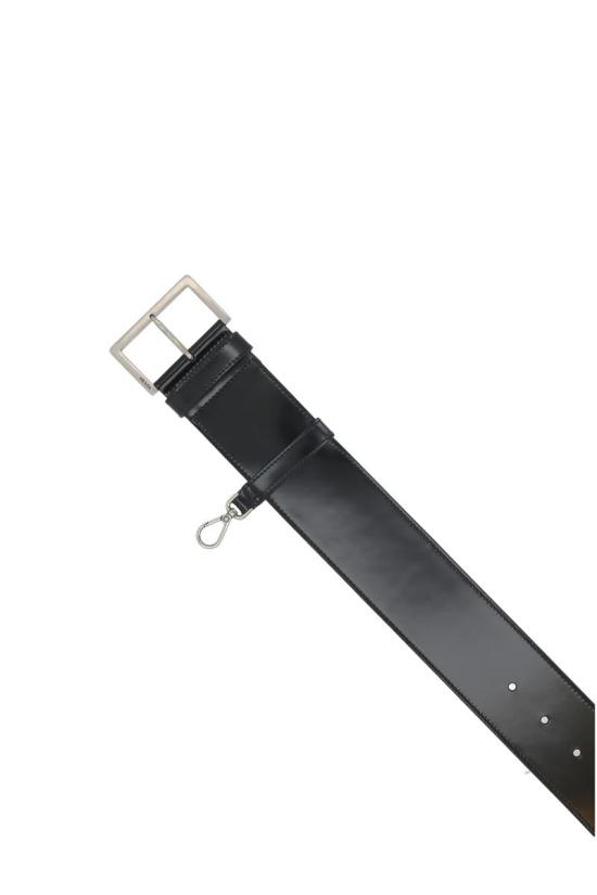 24FW 프라다 레귤러 벨트 1TW008ZO6F0002 Black - PRADA