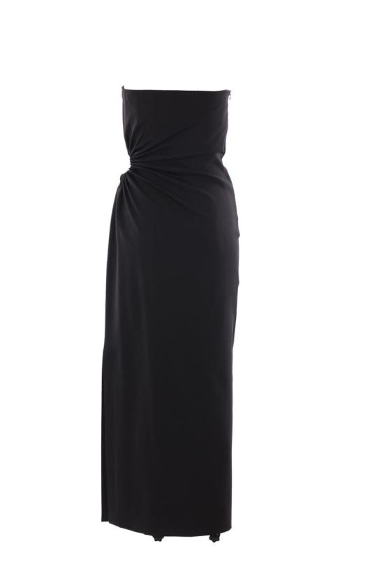 25SS 막스마라 롱 원피스 251122119360022267002 Black - MAX MARA