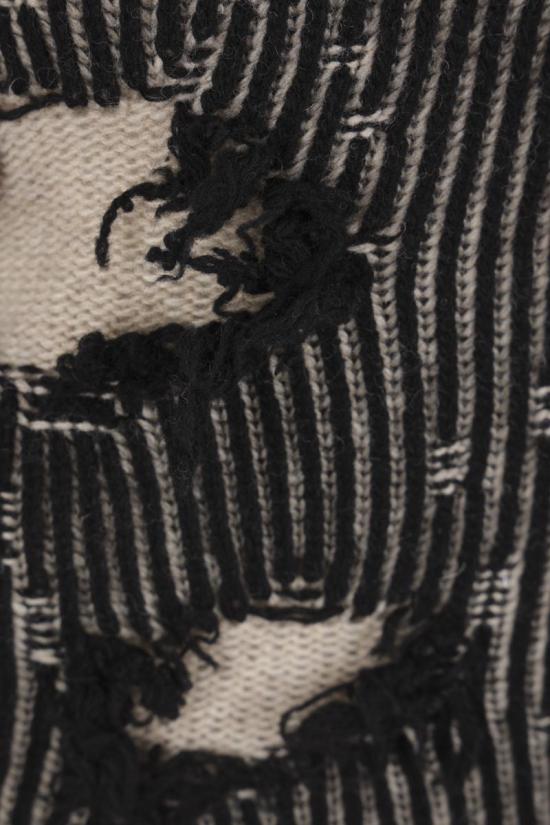 24FW MM6 메종마르지엘라 스웨터 S62HL0026M13076961 BLACK BEIGE - MM6 MAISON MARGIELA