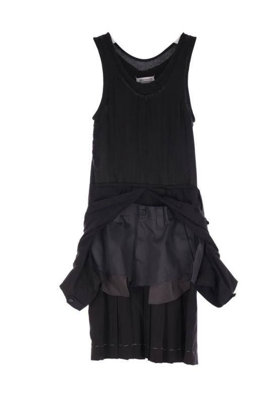 25SS 마르지엘라 미디 원피스 S51DD0029MTN059900 BLACK ANTHRACITE