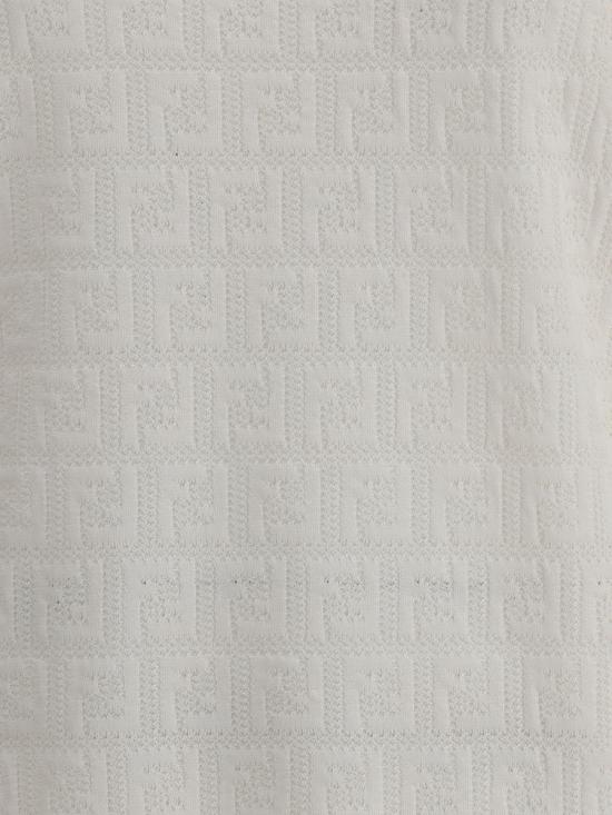 26SS 펜디 반팔 티셔츠 FZXD57AUZR F0ZNM WHITE - FENDI