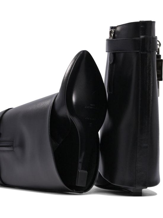 25FW 지방시 샤크 락 앵클부츠 BE602RE147 001 Black - GIVENCHY