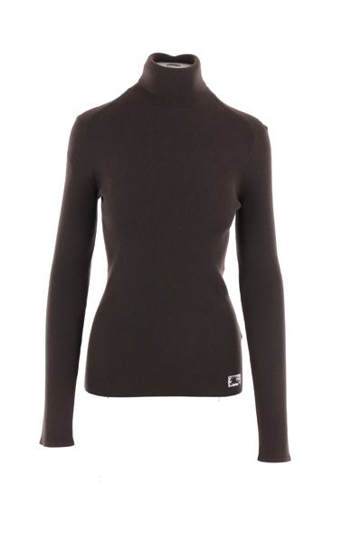  버버리 터틀넥 8077591B7319 BROWN