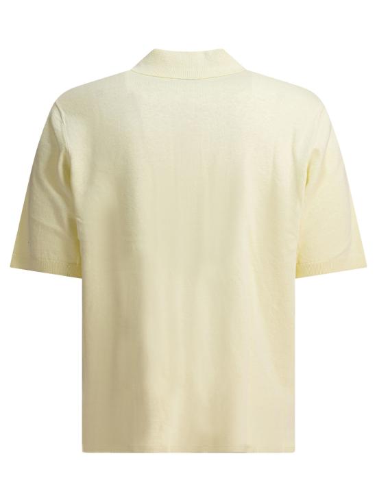  노스프로젝트 반팔 셔츠 N45 05723043 Yellow - NORSE PROJECTS