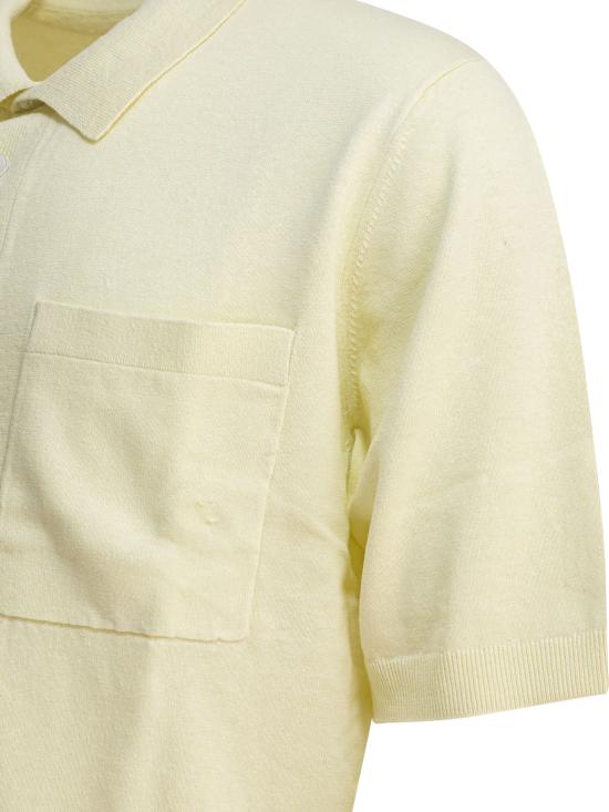  노스프로젝트 반팔 셔츠 N45 05723043 Yellow - NORSE PROJECTS