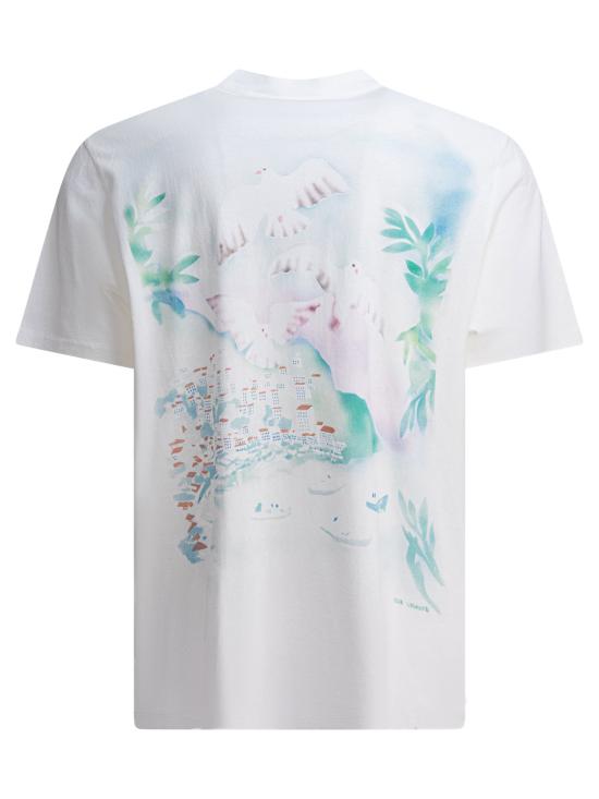 25SS 아워레가시 반팔 티셔츠 M2256BTPSEA VIEW PRINTI LEGACY JERSEY White - OUR LEGACY