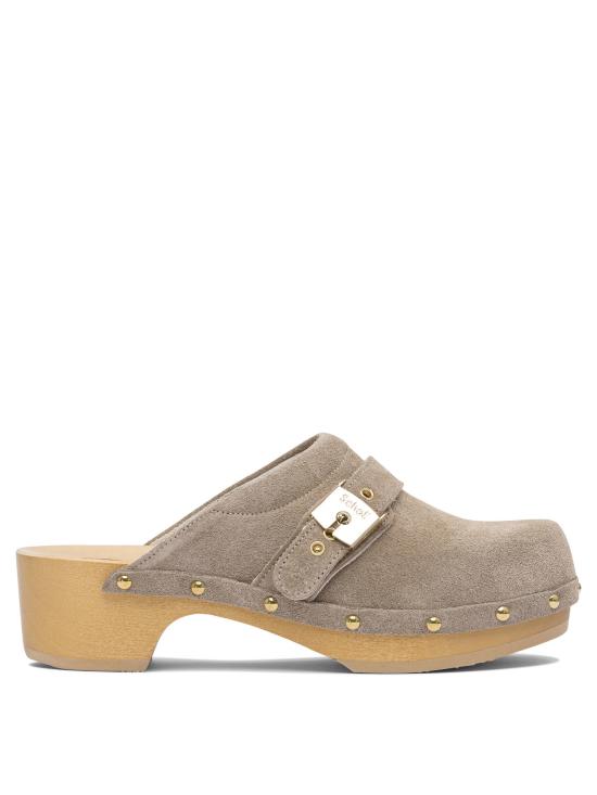 25SS 숄 뮬/슬리퍼 SL F303572462BEHO Beige