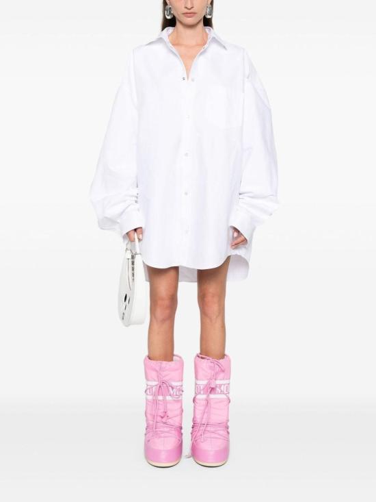  발렌시아가 아우터웨어 라지 핏 셔츠 794462TQM309140 White - BALENCIAGA