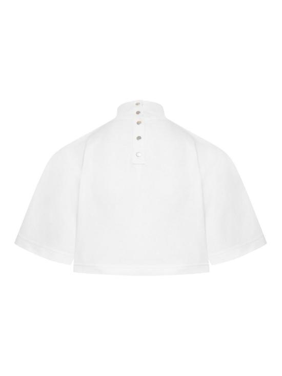  알라이아 반팔 티셔츠 AA9H04556J068000 White - ALAIA