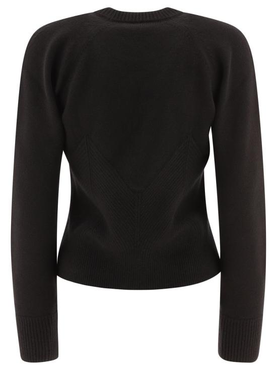 24FW 알렉산더 맥퀸 스웨터 798349Q1BAP1000 Black - ALEXANDER MCQUEEN