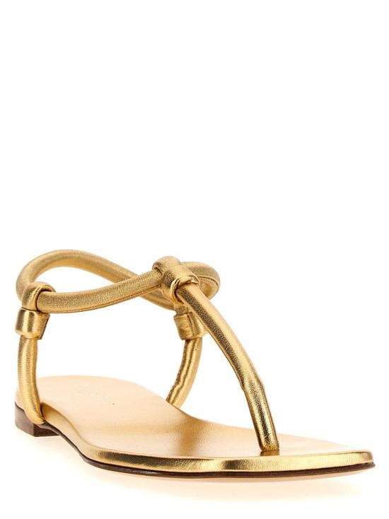  지안비토로시 샌들 G3239505CUONPSMEKO GOLD - GIANVITO ROSSI