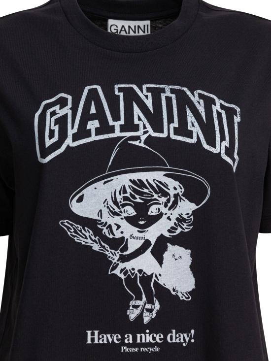 25SS 가니 반팔 티셔츠 T4138252 DOM - GANNI