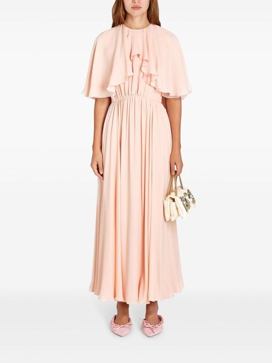 25SS 지암바티스타 발리 롱 원피스 25SSPVCL514718GDM 4504 Pink - GIAMBATTISTA VALLI