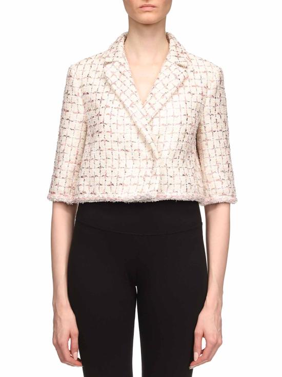 25SS 지암바티스타 발리 자켓 25SSPVFP608103TOU M051 Ivory - GIAMBATTISTA VALLI