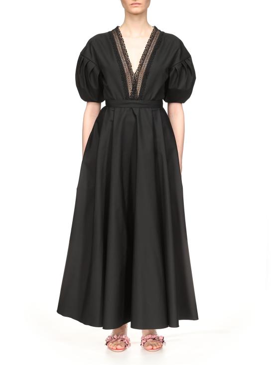 25SS 지암바티스타 발리 롱 원피스 25SSPVTE516040POP 9999 Black - GIAMBATTISTA VALLI