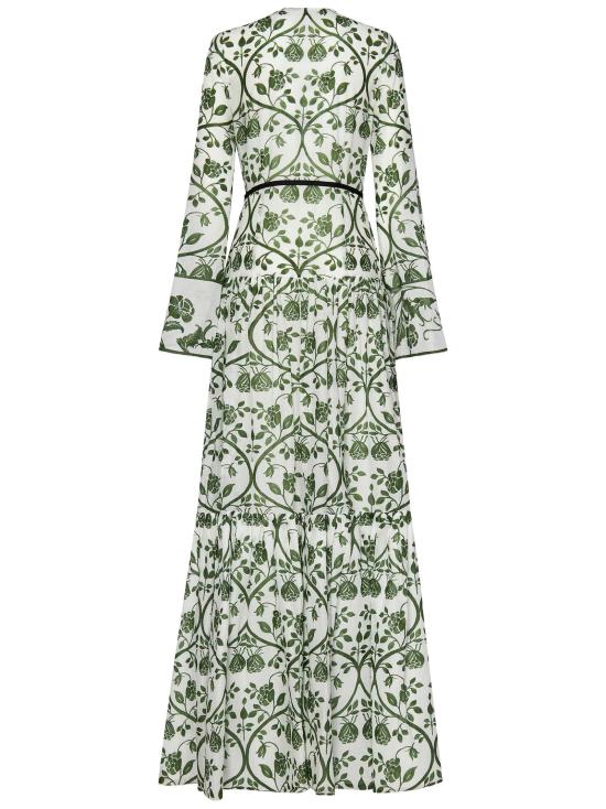 25SS 지암바티스타 발리 롱 원피스 25SSPVCL512635PRI P014 Green - GIAMBATTISTA VALLI