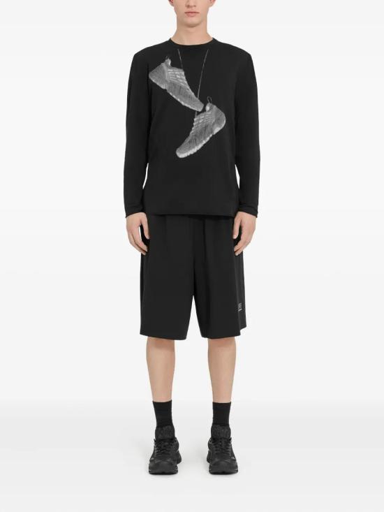 25SS MM6 X 살로몬 긴팔 티셔츠 SH0GC0052M20101 900 - MM6 X SALOMON