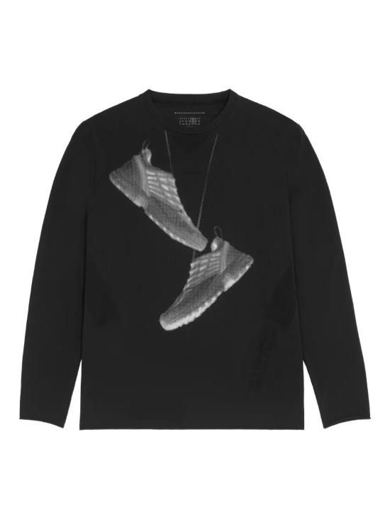 25SS MM6 X 살로몬 긴팔 티셔츠 SH0GC0052M20101 900
