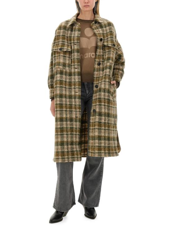 24FW 이자벨마랑에뚜왈 코트 MA0018FD B3D04EKAEC BROWN - ISABEL MARANT ETOILE