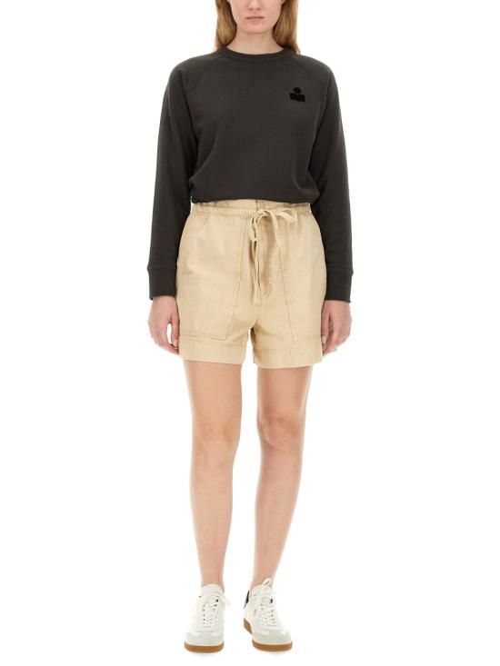 25SS 이자벨마랑에뚜왈 긴팔 티셔츠 SW0004FA A1M07E02FK BLACK - ISABEL MARANT ETOILE