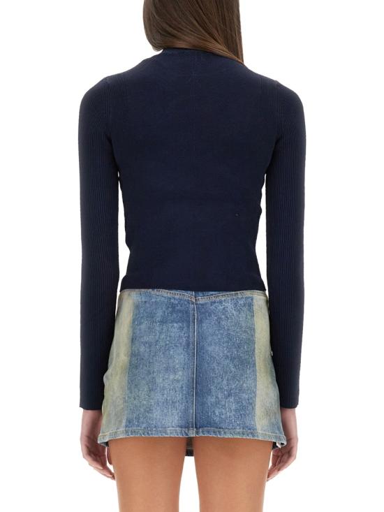 24FW 디젤 스웨터 A14187 0DLAX8AT BLUE - DIESEL