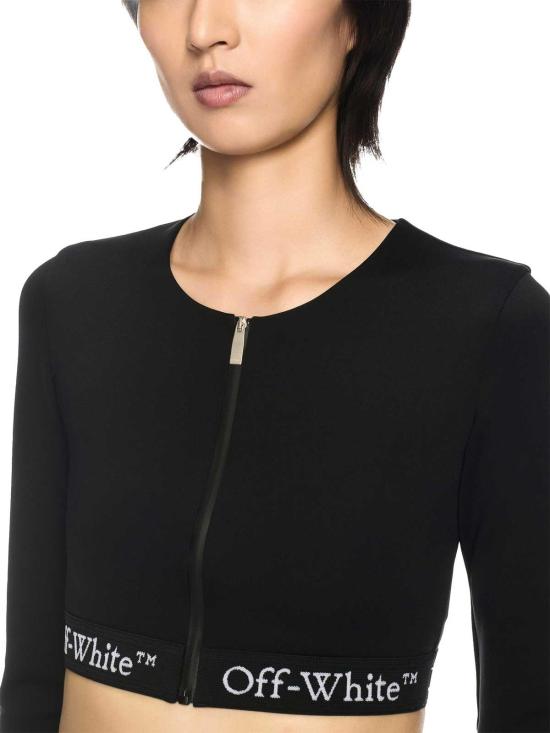  오프화이트 긴팔 티셔츠 OWVB027S25JER0011000 Black - OFF WHITE