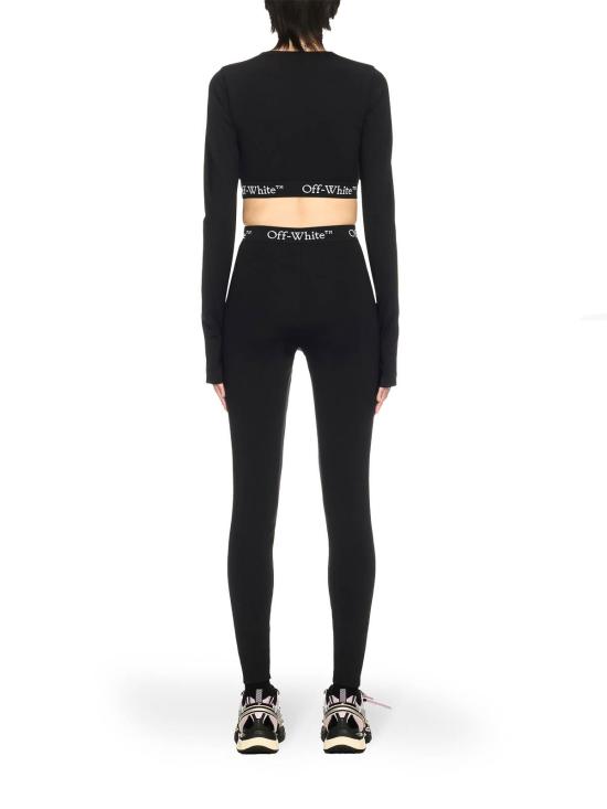  오프화이트 긴팔 티셔츠 OWVB027S25JER0011000 Black - OFF WHITE