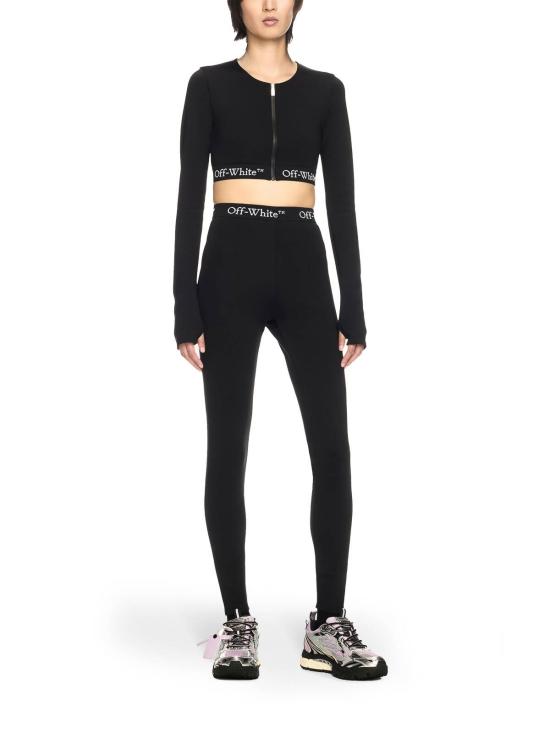  오프화이트 긴팔 티셔츠 OWVB027S25JER0011000 Black - OFF WHITE