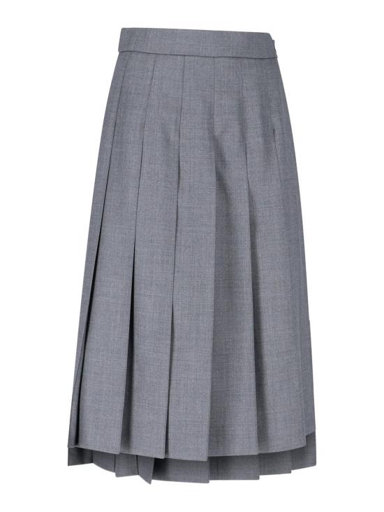  톰브라운 스커트 FGC400V00626035 Grey - THOM BROWNE